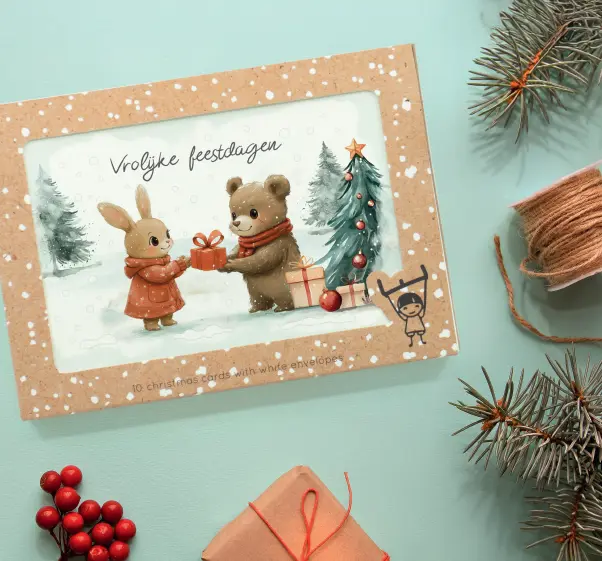 wenskaarten vrolijke feestdagen