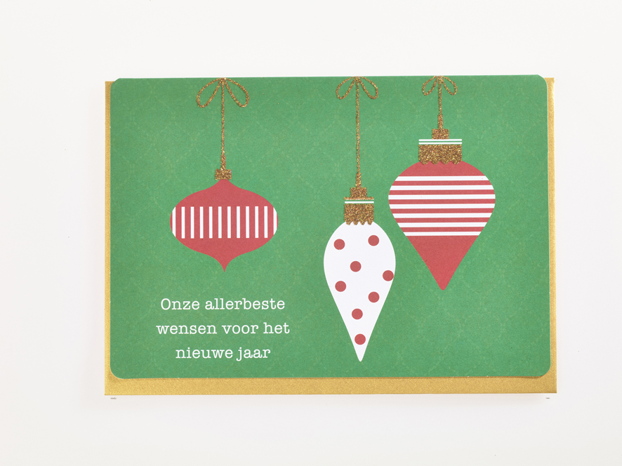 Wenskaart ET - Onze allerbeste wensen voor het nieuwe jaar