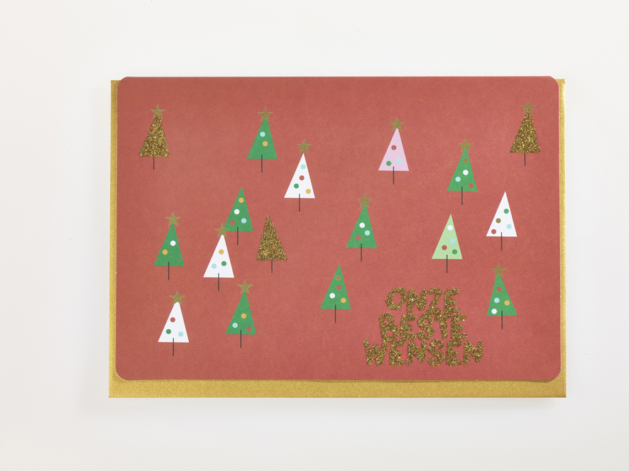 Wenskaart ET - Onze beste wensen