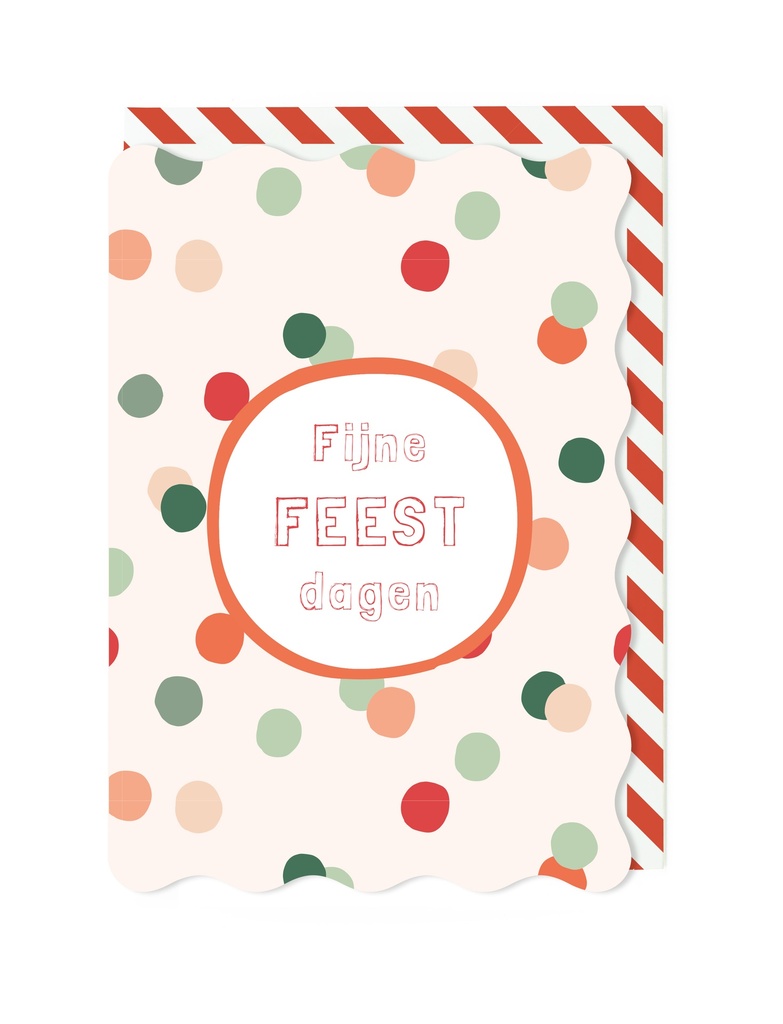 Doosje 8 wenskaarten TW - Fijne Feestdagen