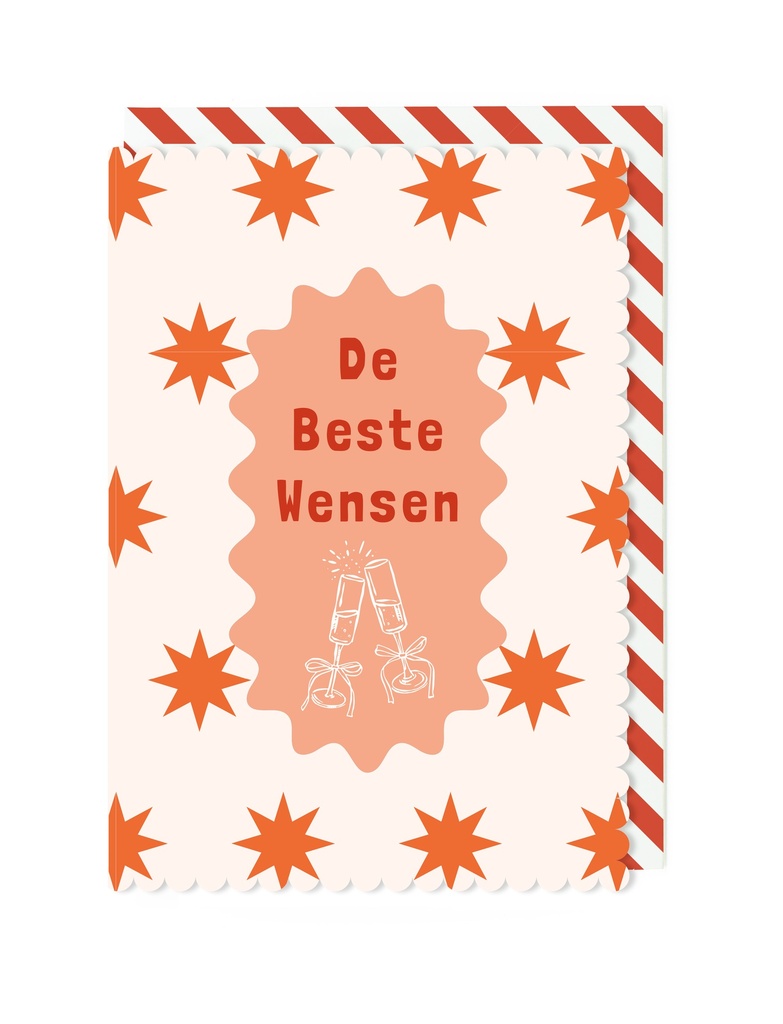 Doosje 8 wenskaarten TW - De Beste Wensen