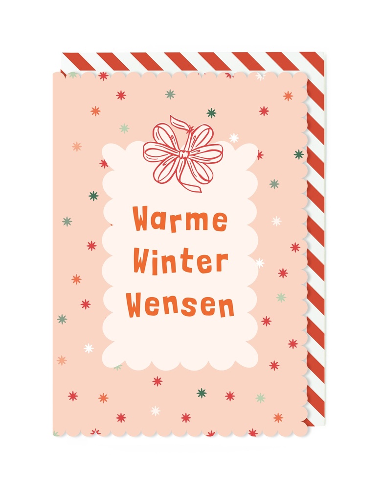 Doosje 8 wenskaarten TW - Warme Winter Wensen