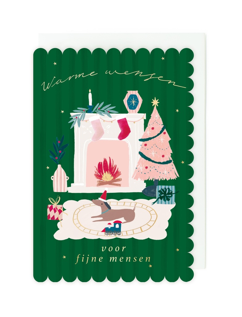 Doosje 8 wenskaarten FF - Warme wensen voor fijne mensen