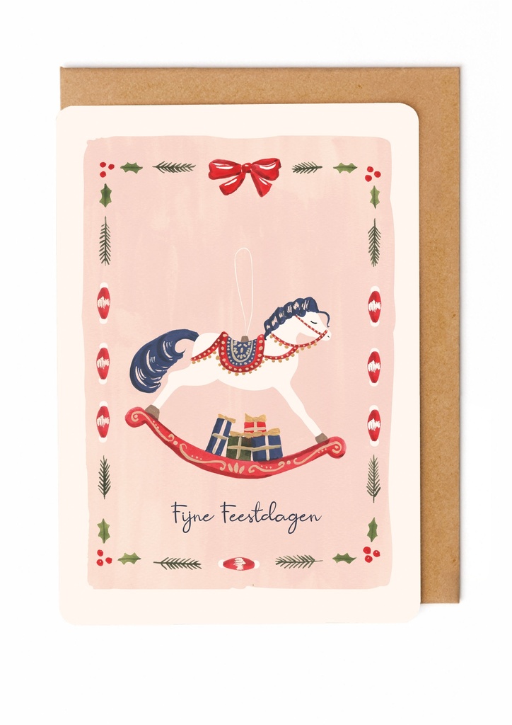 Doosje 8 wenskaarten Sabina Fenn - Fijne Feestdagen