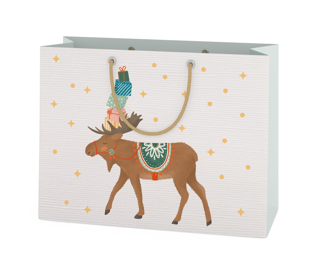 Geschenkzakje Eland 22 x 18 cm