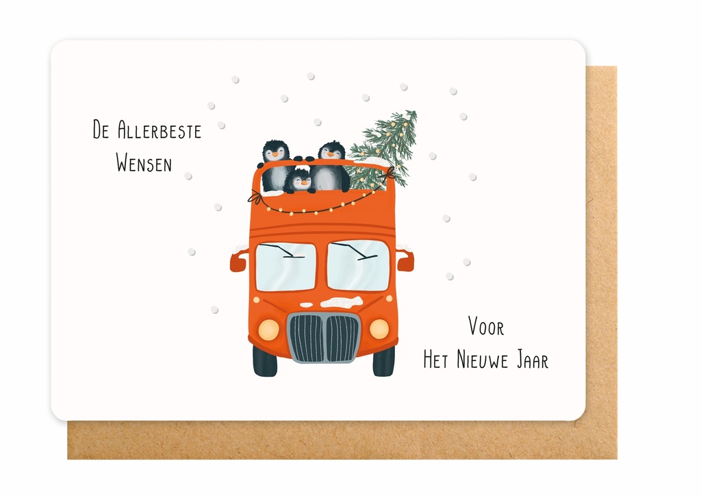 Wenskaart ET - De allerbeste wensen voor het nieuwe jaar