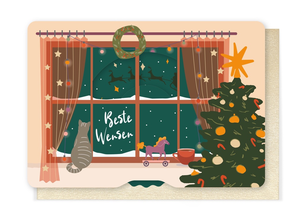 Wenskaart ET - Beste Wensen