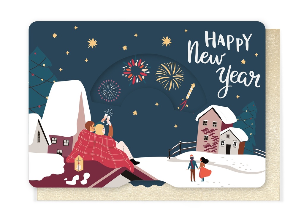 Wenskaart ET - Happy New Year