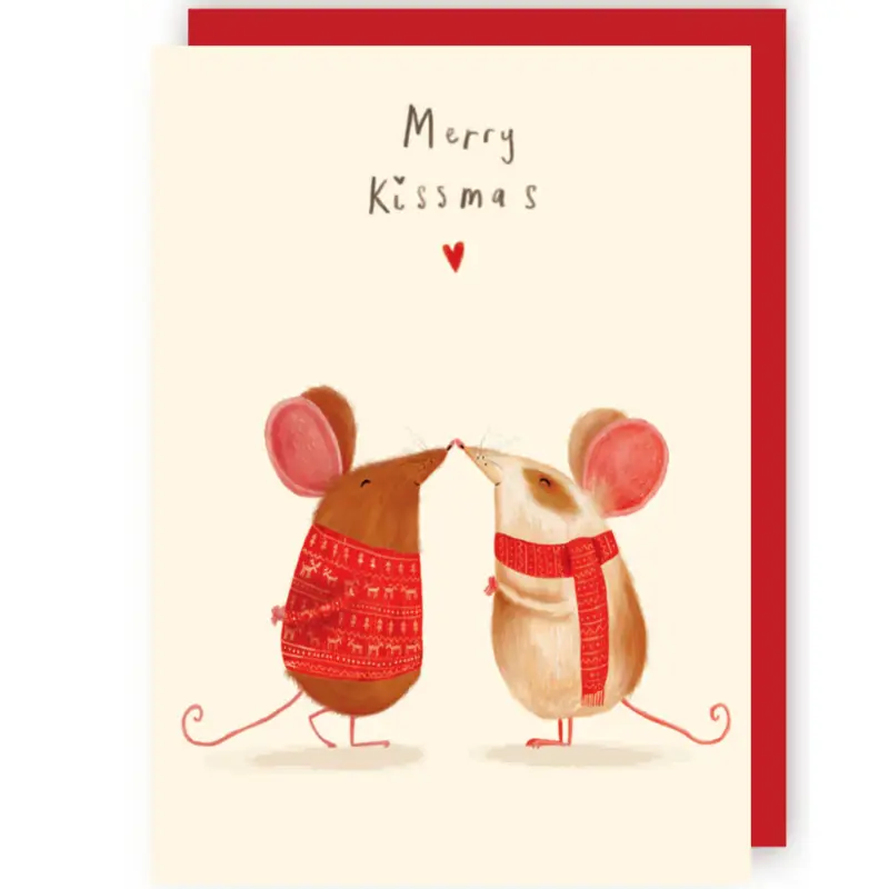 Wenskaart CR - Merry Kissmass