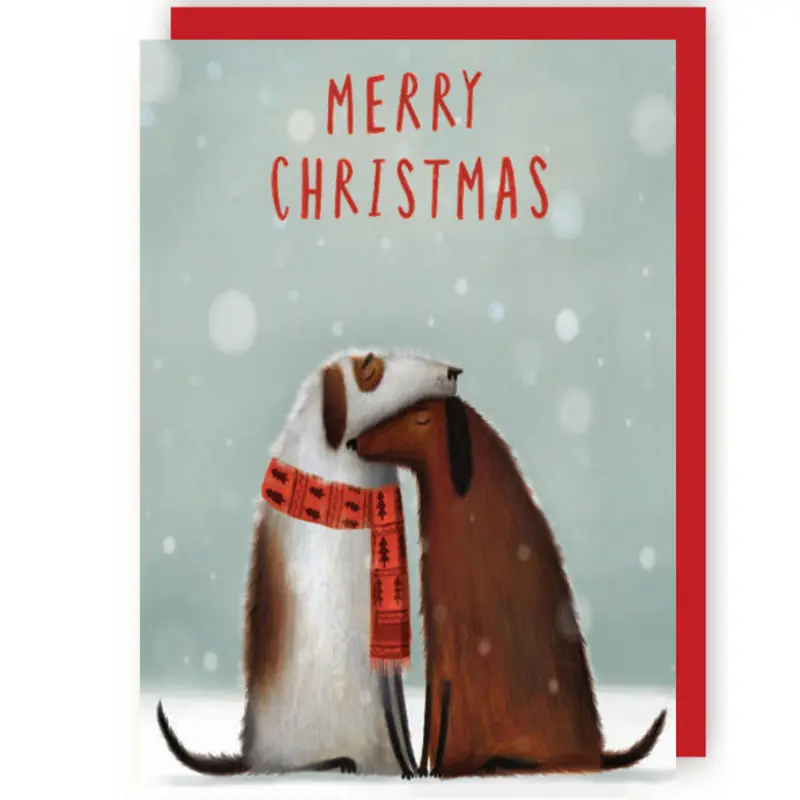 Wenskaart CR - Hondenknuffel