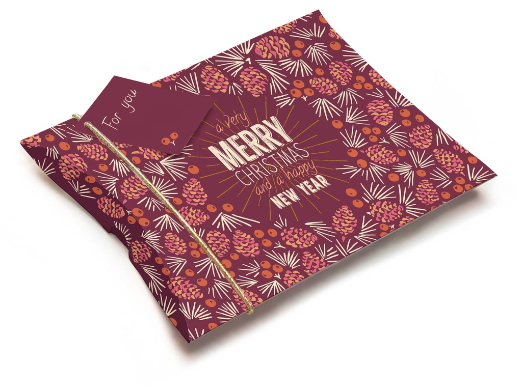 Gondeldoosje 'A very Merry Christmas and a Happy New Year