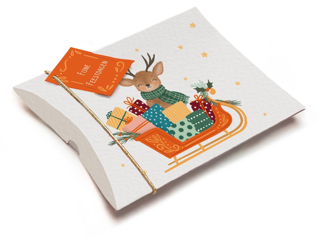 Gondeldoosje 'Fijne Feestdagen'