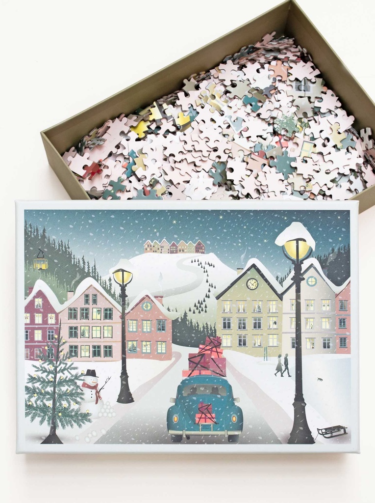 Puzzel Let it snow 1000 pcs