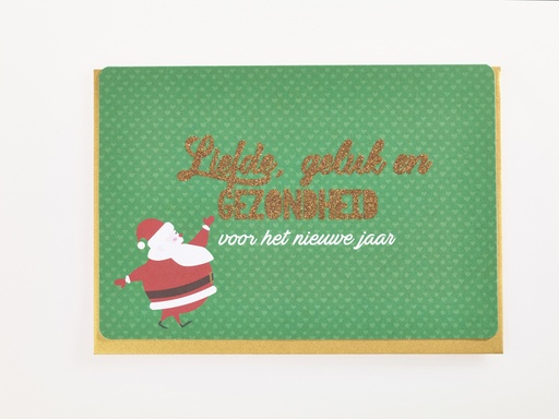 [ETFFX1308] Wenskaart ET - Liefde, Geluk en Gezondheid voor het nieuwe jaar