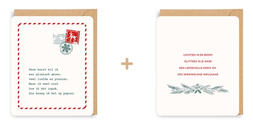 [ETQT7468] Doosje 8 wenskaarten - 2 designs Quotopia 7468