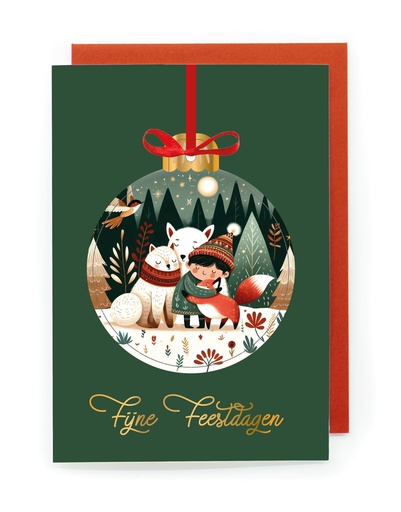 [ETMG7570] Doosje 8 wenskaarten - Fijne Feestdagen Magica 7570