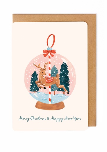 [ETSF7225] Doosje 8 wenskaarten Sabina Fenn - Merry Christmas & Happy New Year