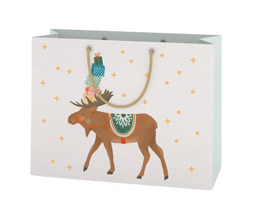 [ETGB33 22 x 18] Geschenkzakje Eland 22 x 18 cm