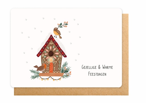 [ETLS7440] Wenskaart ET - Gezellige & Warme Feestdagen 