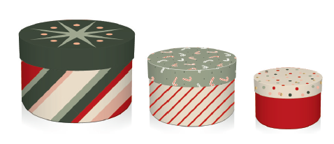 [ETGB01] Set Geschenkdozen Just Jolly