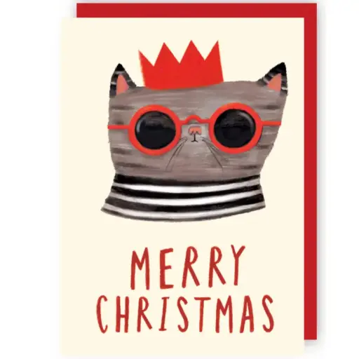 [CRX035] Wenskaart CR - Franse kat