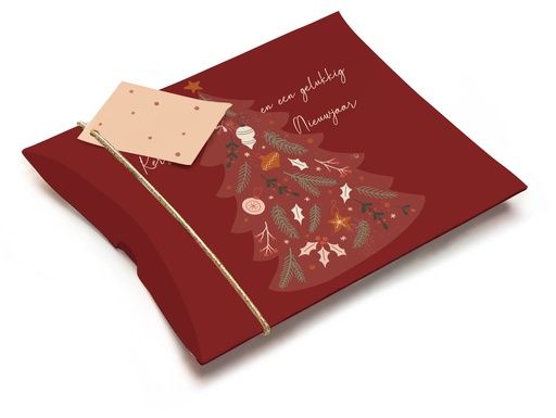 [ETGDK46] Gondeldoosje 'Een gezellig Kerstfeest & een Gelukkig Nieuwjaar'