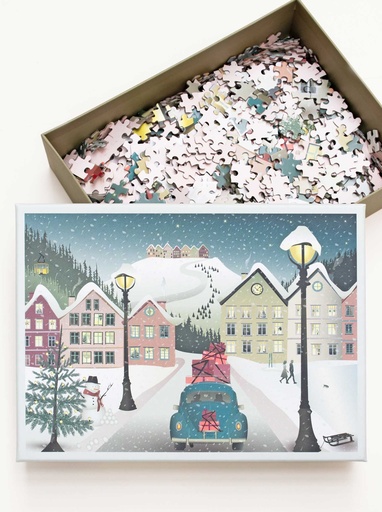 [Pullel LIS - 1000 stuks] Puzzel Let it snow 1000 pcs